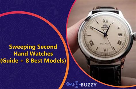 sweeping second hand watch